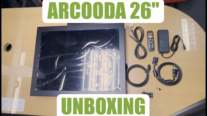 Unboxing the Arcooda 26" 4:3 Monitor - What's Included?