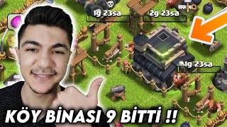 ÇOKKK KOLAY OLDU BU SEFER !! Belediye Binası 9 Bitti !! - Clash Of Clans