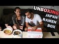 Unboxing japan ramen box    d