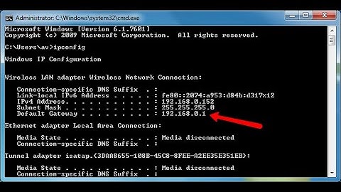 Hướng dẫn cách xem địa chỉ ip của mạng wifi
