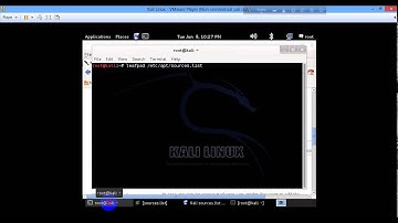 Add repository to kali linux