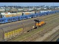 Gare de triage du bourget  drancy reportage  trains de fret hlp rer et ter sncf