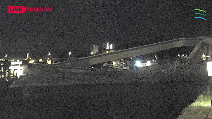 LIVE: Abbruch der Carolabrücke Dresden