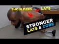 Lats Workout At Home Reverse Grip