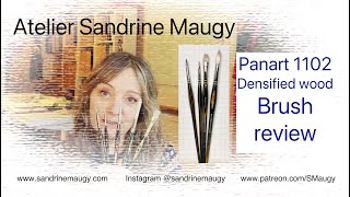 Panart 1102 1122 watercolour brushes - Test and review