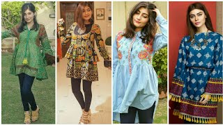 Ideas To Wear Long Tops ||Tops Designs||Summer Fashion Kurti Designs Trends Latest Collection||