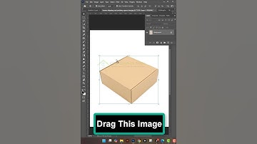How to add wrapping paper on box in Photoshop | Photoshop Video Tutorial