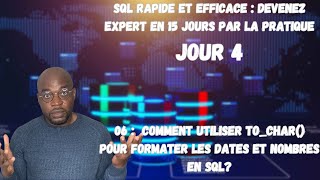 Maîtrisez la fonction TO_CHAR en SQL comme un ingénieur en IA #ingénieuria #sql #formationsql