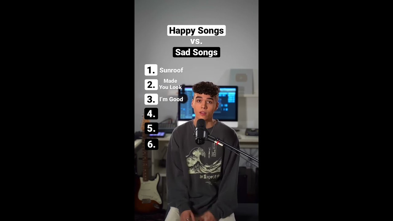 Happy Songs vs Sad Songs Mashup