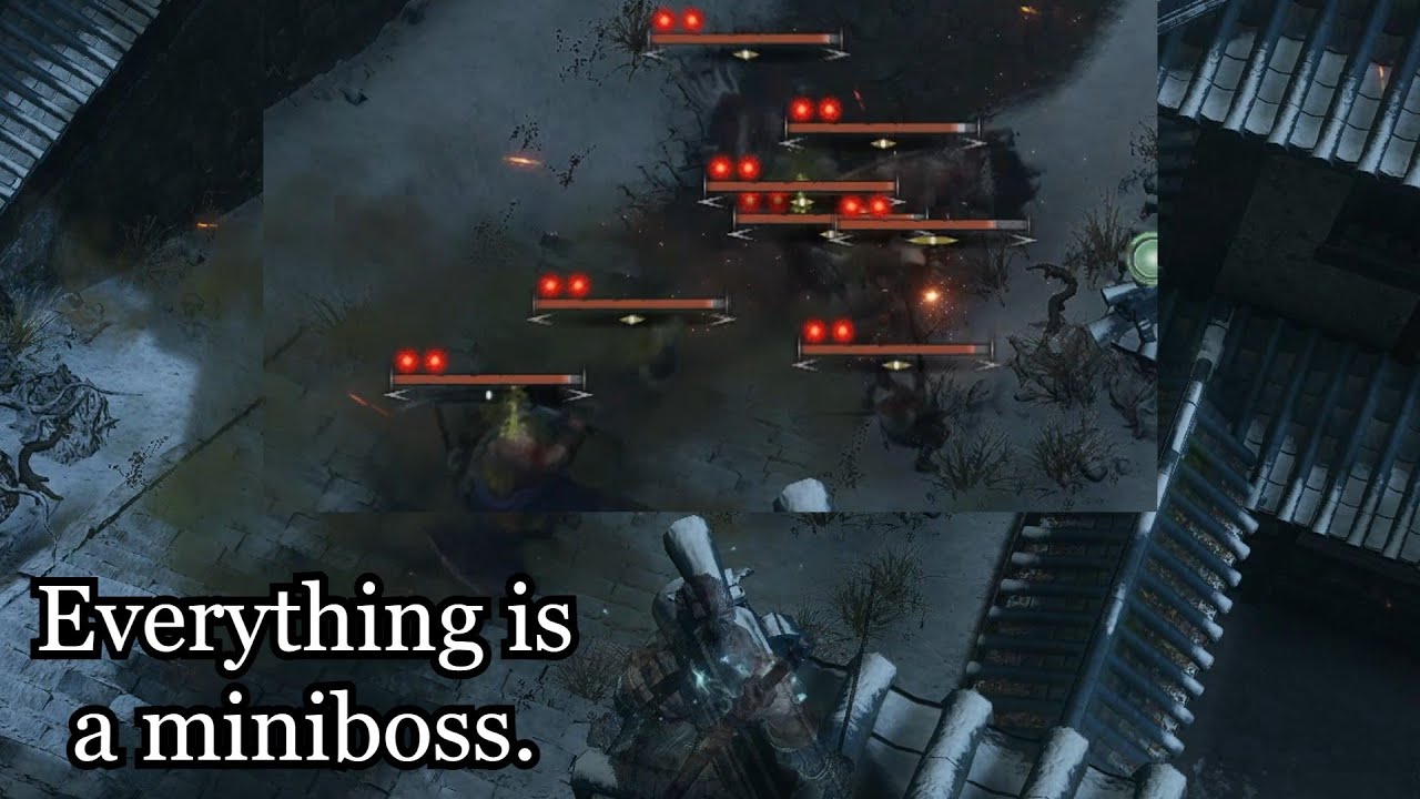 Sekiro, but every enemy is a miniboss