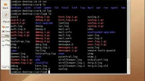 Ubuntu Linux Tutorial Chapt12.Introduction to the Terminal 5