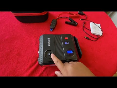 Product Review - BRPOM Jump Starter and Tire Inflator 