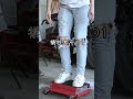 500kg耐えるバイクジャッキに人を乗せたら... #Shorts