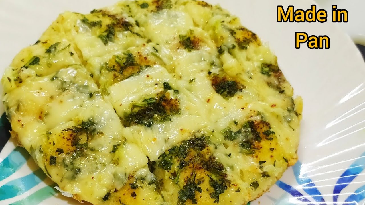 Cheese garlic bread without oven/Garlic bread recipe/cheese garlic