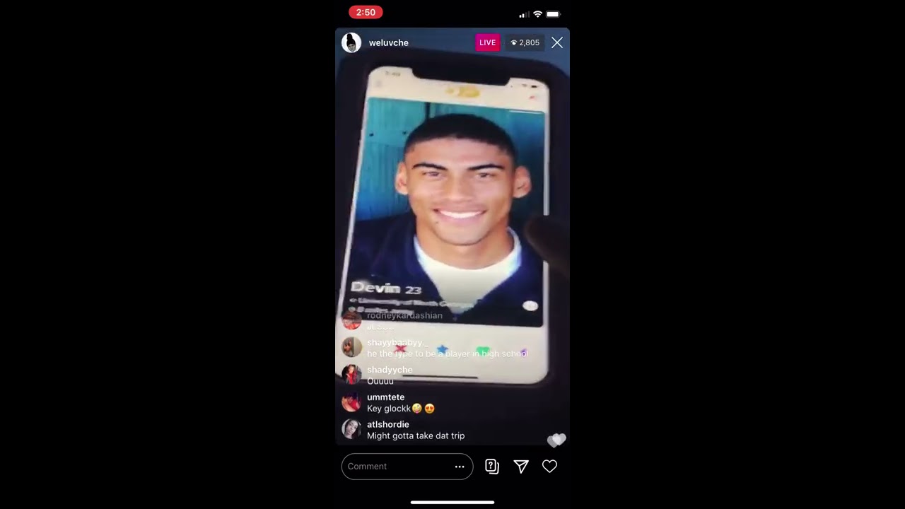 Weluvche Instagram Live Tinder