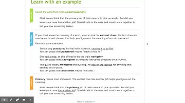 IXL | Find words using context | 5th grade language arts