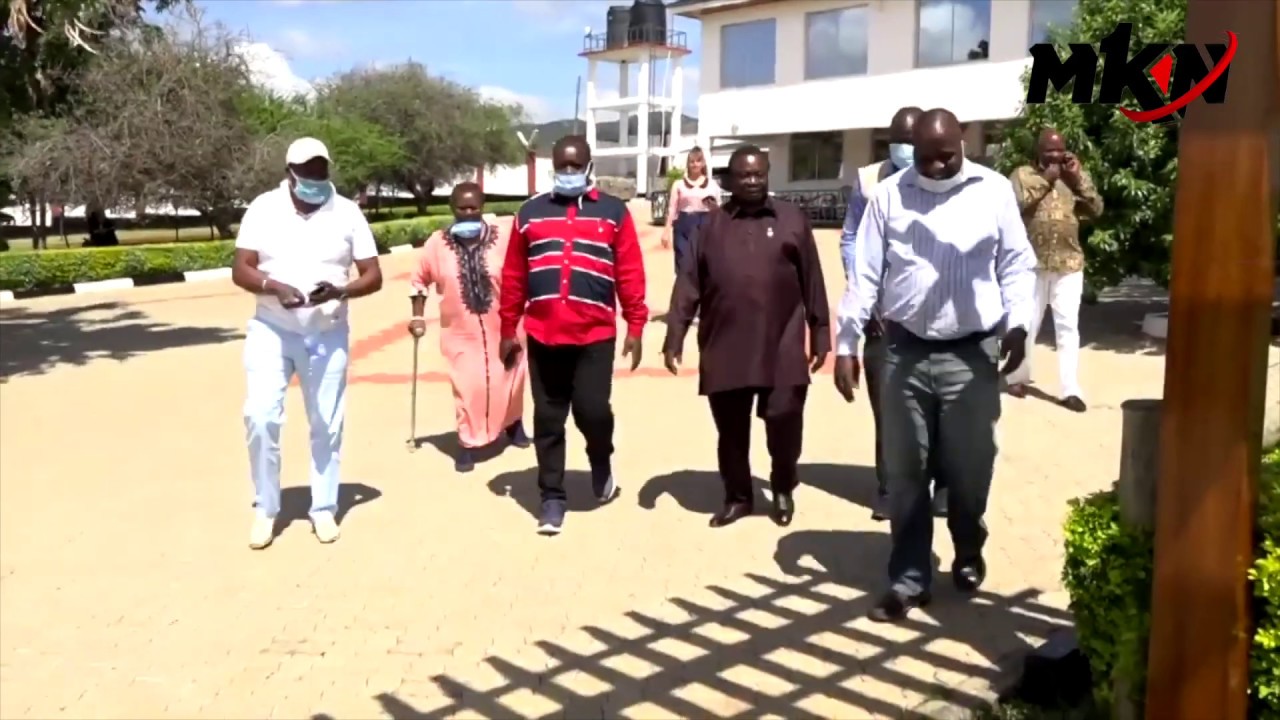 HOW LUHYA LEADERS WERE USHERED IN FRANCIS ATWOLI HOME!