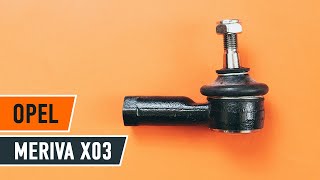 Смяна Подкалник на VAUXHALL MERIVA: техническо ръководство