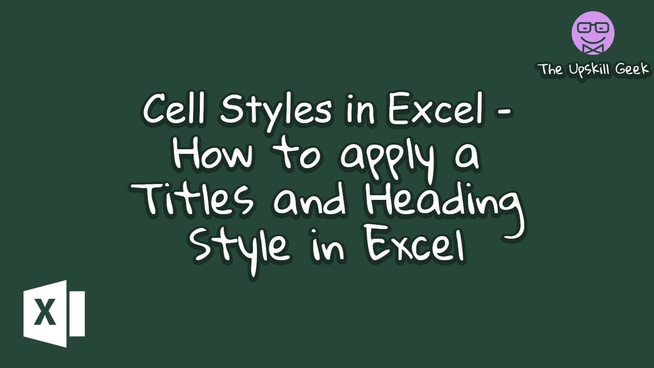 Excel Title Styles: Master Formatting for Stunning Spreadsheets