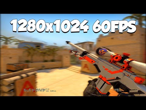 1280x1024 with 60 fps • CS:GO