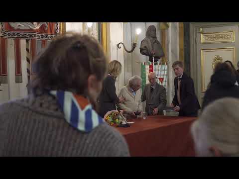 Video Giorno della Memoria - Conferimento del Grifo del Comune di Genova a Gilberto Salmoni