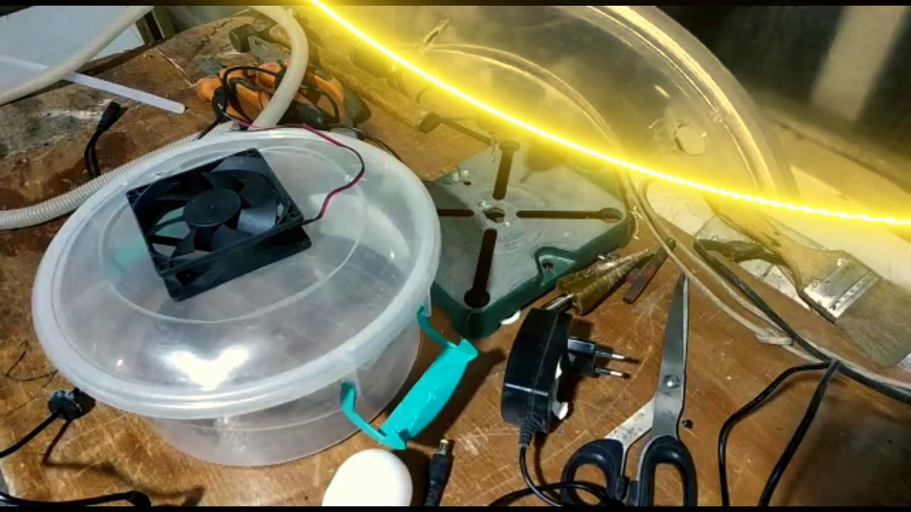 كيفية صنع بخاره للرطوبه للفقاسات