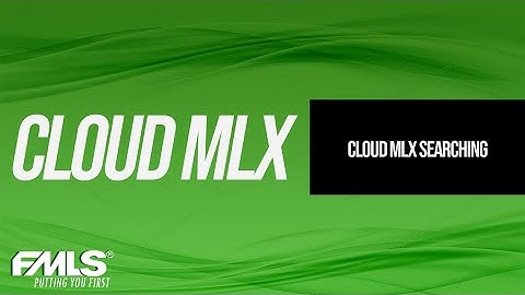 Cloud MLX   Searching