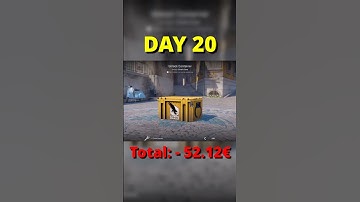 A Case A Day Until I Get Gold! (Day 20) #shorts  #cs2  #gold