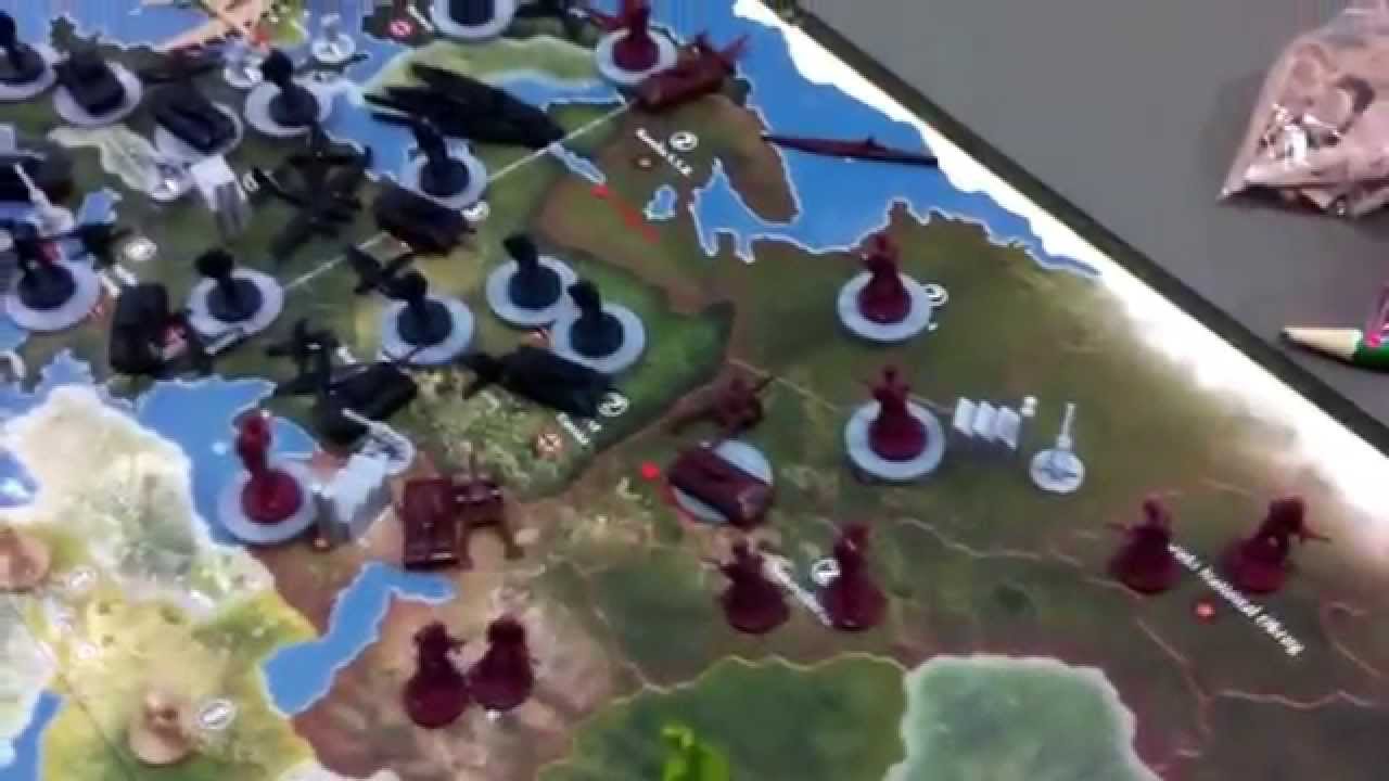 Axis and Allies 1942 first edition review part 1 YouTube