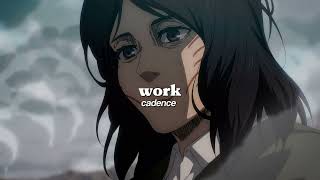 Rihanna-Work Ft. Drakesped Up