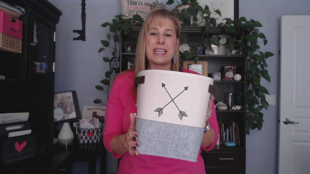 felt storage tote thirty one