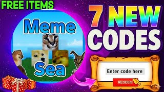 *SECRET UPDATE!* | Meme Sea CODES 2025 (ROBLOX Meme Sea )