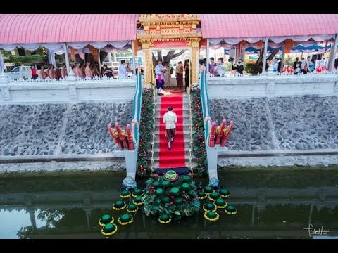 ขบวนอัญเชิญพระอุปคุตพระราชทาน งานมหาทานบารมีประเพณีบุญผะเหวดร้อยเอ็ดประจำปี2565 โดยร้านใบตองร้อยเอ็ด