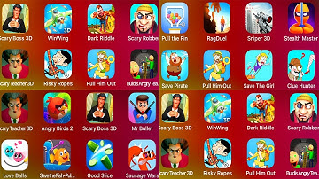 Save The Pirate,Pull Him Out,Save The Girl,Clue Hunter,Mr Bullet,Love Balls,Save The Fish,Good Slice