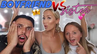 WHO KNOWS ME BEST?! SISTER vs BF CHALLENGE