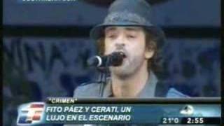 Crimen (Fito Paez y Gustavo Cerati) - Concierto Alas chords