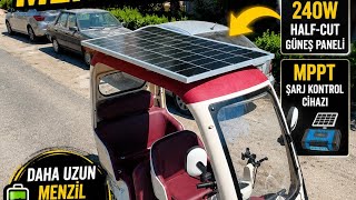 Elektrikli araba günes paneli taktik nasılmi