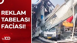 Akaryakıt İstasyonuna Tabela Düştü, 14 Kişi Hayatını Kaybetti | TV100 Haber
