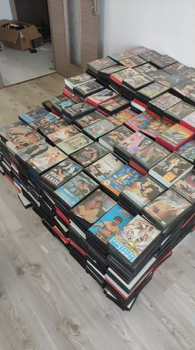 Vhs Beta Film Koleksiyonunun Birkısmı