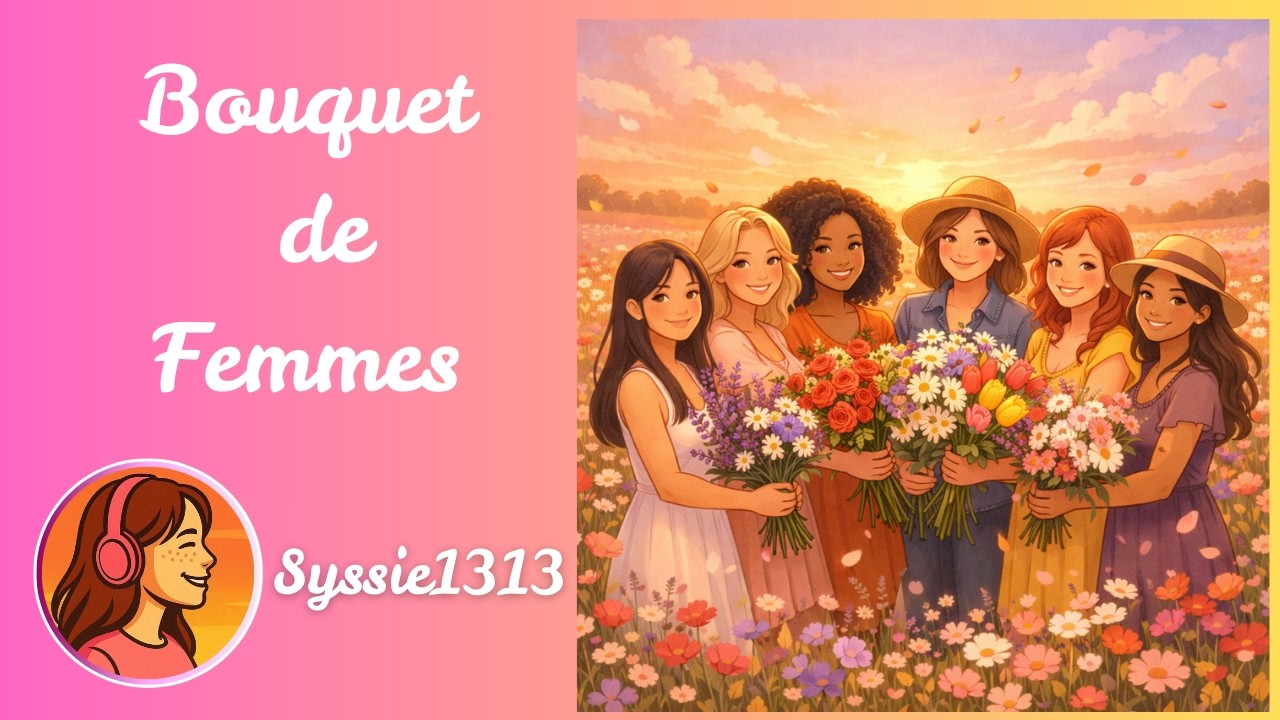 Bouquet de Femmes💐🌸💮🪷🌹🌺🌻🌼🌷🪻