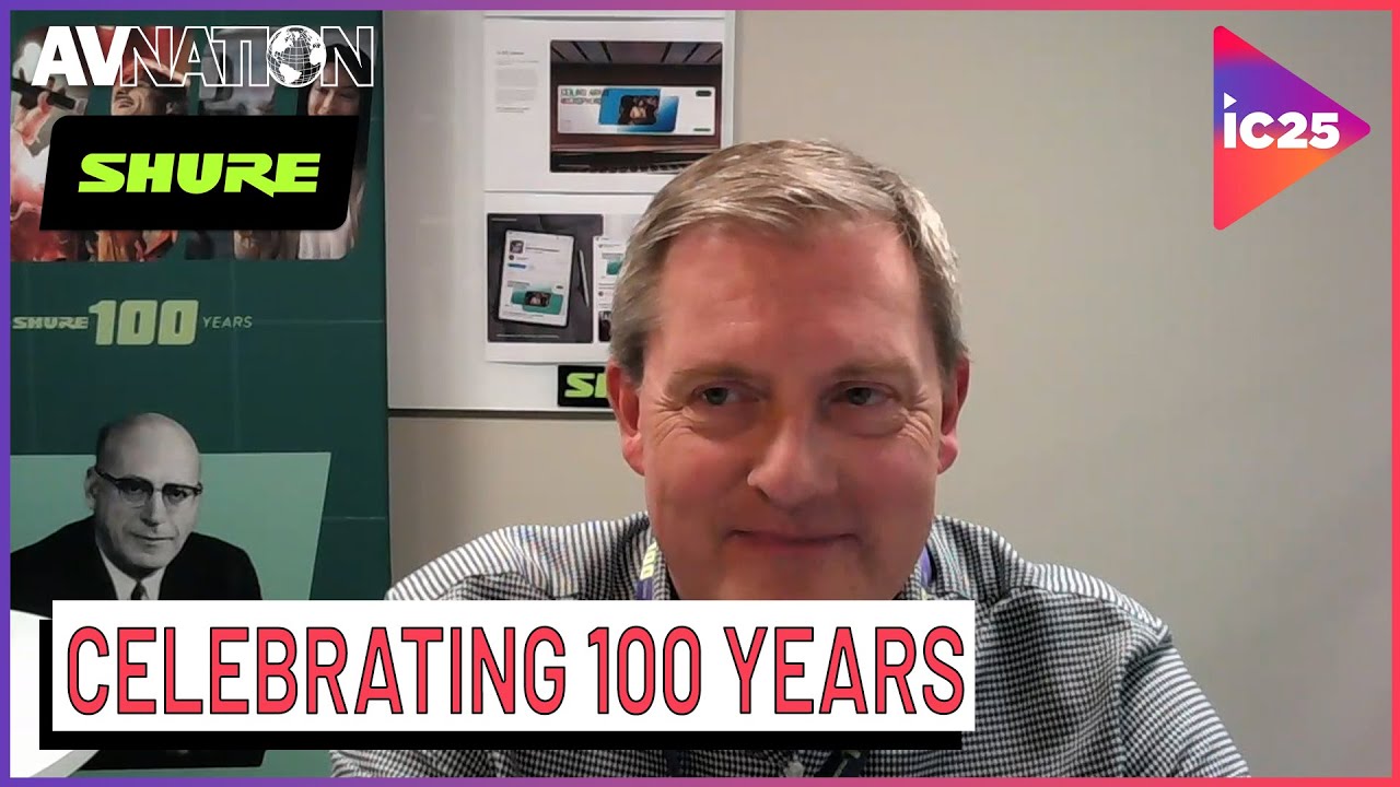 Celebrating 100 Years of Shure, For Sure | The Road To InfoComm 2025 ...
