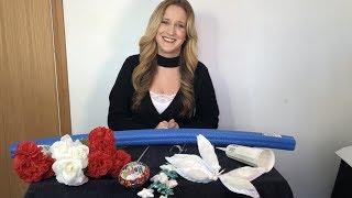How to make a simple Artificial Floral Cemetery Birthday Arrangement for *only* $10.00