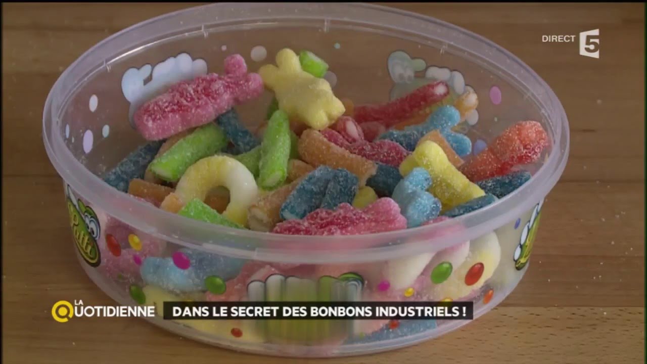 Dans le secret des bonbons industriels 