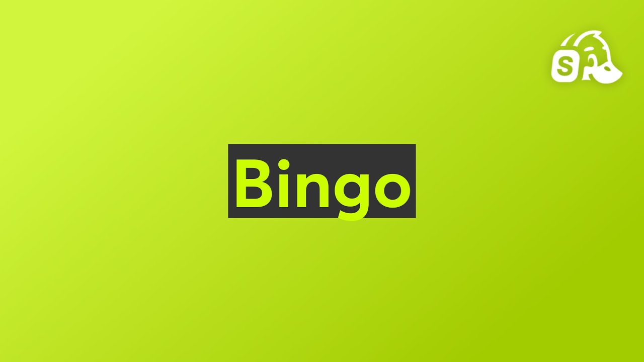 Bingo 📱 - YouTube
