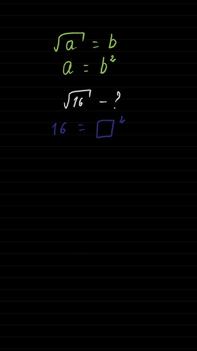 what-are-square-roots-math-maths-shorts-youtube