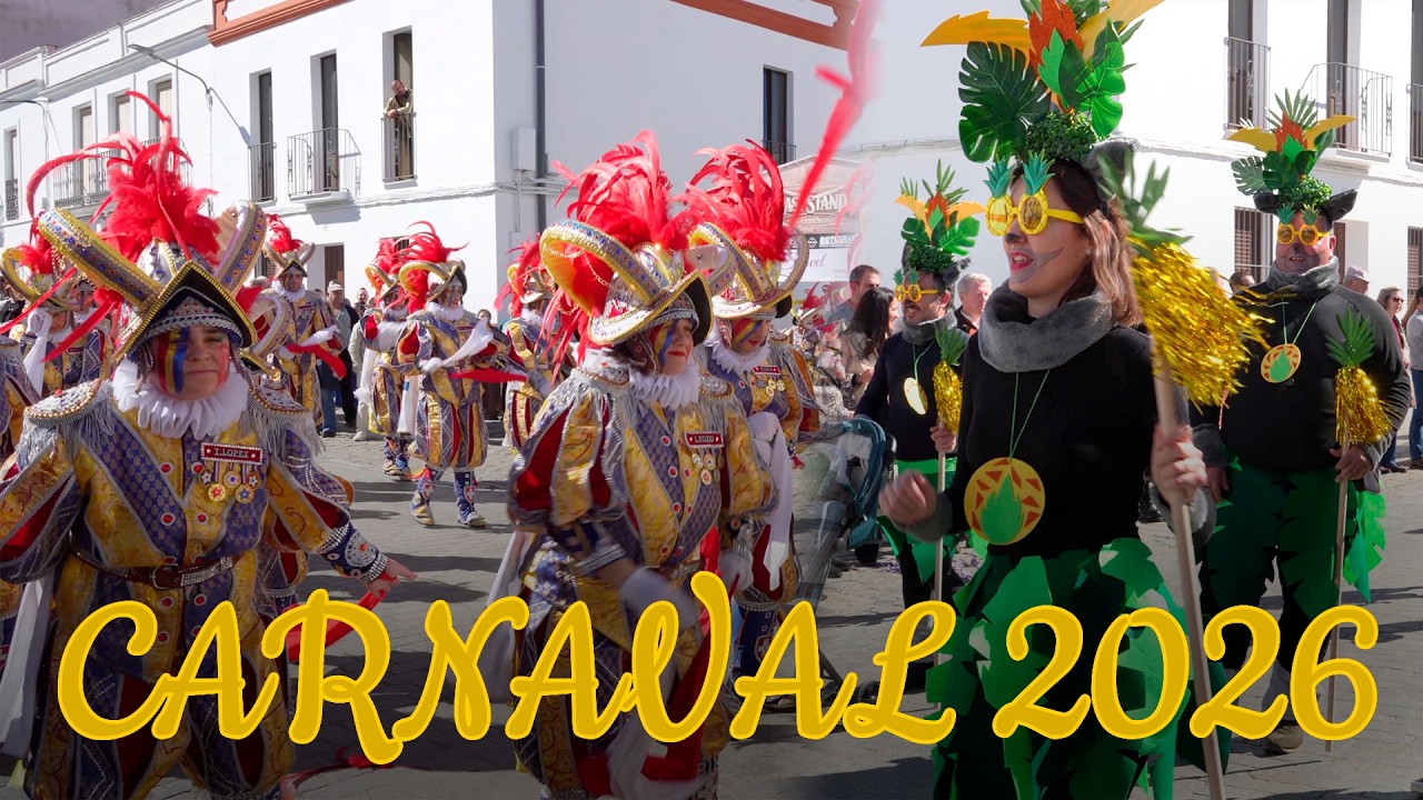 DOMINGO de PIÑATA. CARNAVAL Azuaga Badajoz 2026