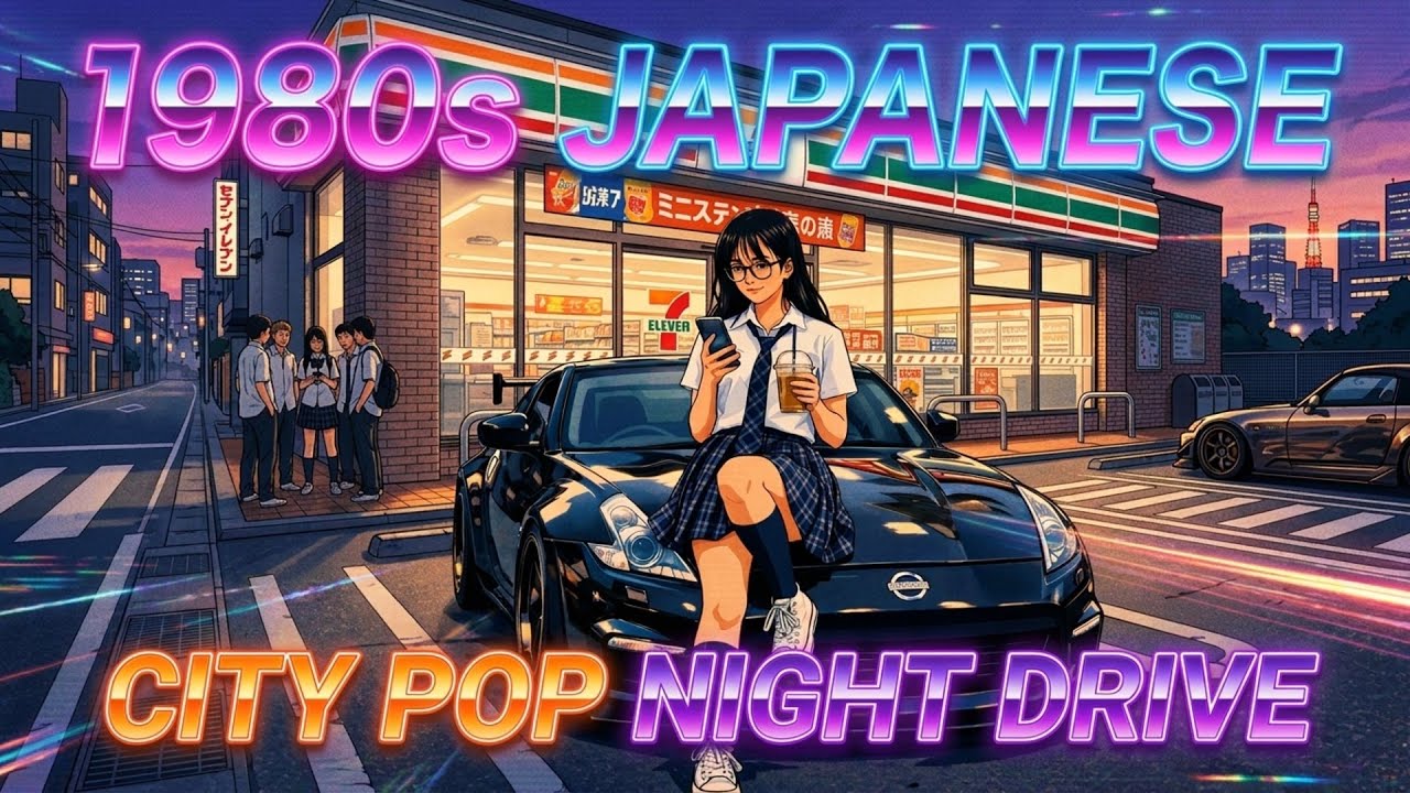 80s City Pop】Goodbye in Neon Rain | Emotional Japanese Drive Mix