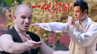 Movie Version! Russian strongman despises Chinese, but a Chinese master steps in, making him scared.