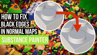 Black Edges in Normal Maps? Here’s How to Fix Them with Substance Painter and Blender