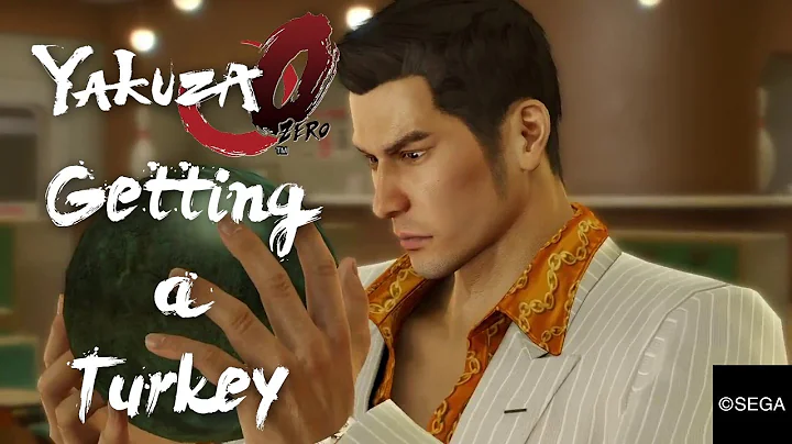 Yakuza 0 - Getting a Turkey in Bowling